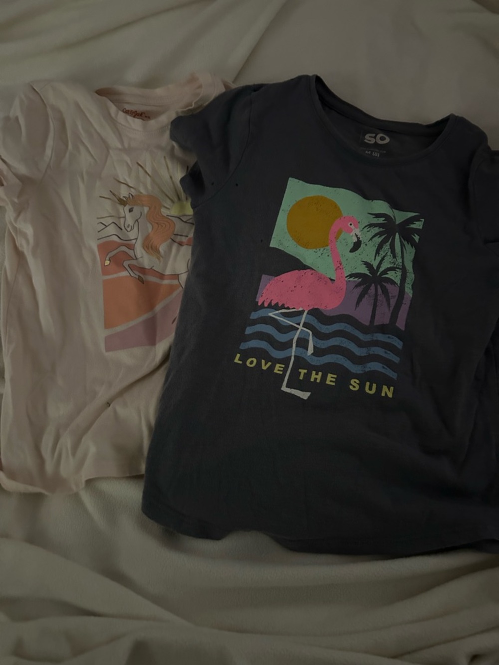 Girls M/8 lot of two short sleeves